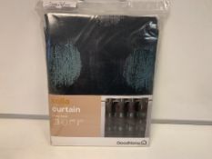 16 X NEW PACKAGED GOODHOME KOLLA BLACKOUT CURTAINS SIZE: 167(L)X228(H)CM