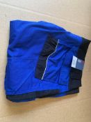 11 X BRAND NEW DICKIES PRO ROYAL BLUE/BLACK SHORTS SIZE 58/42/52