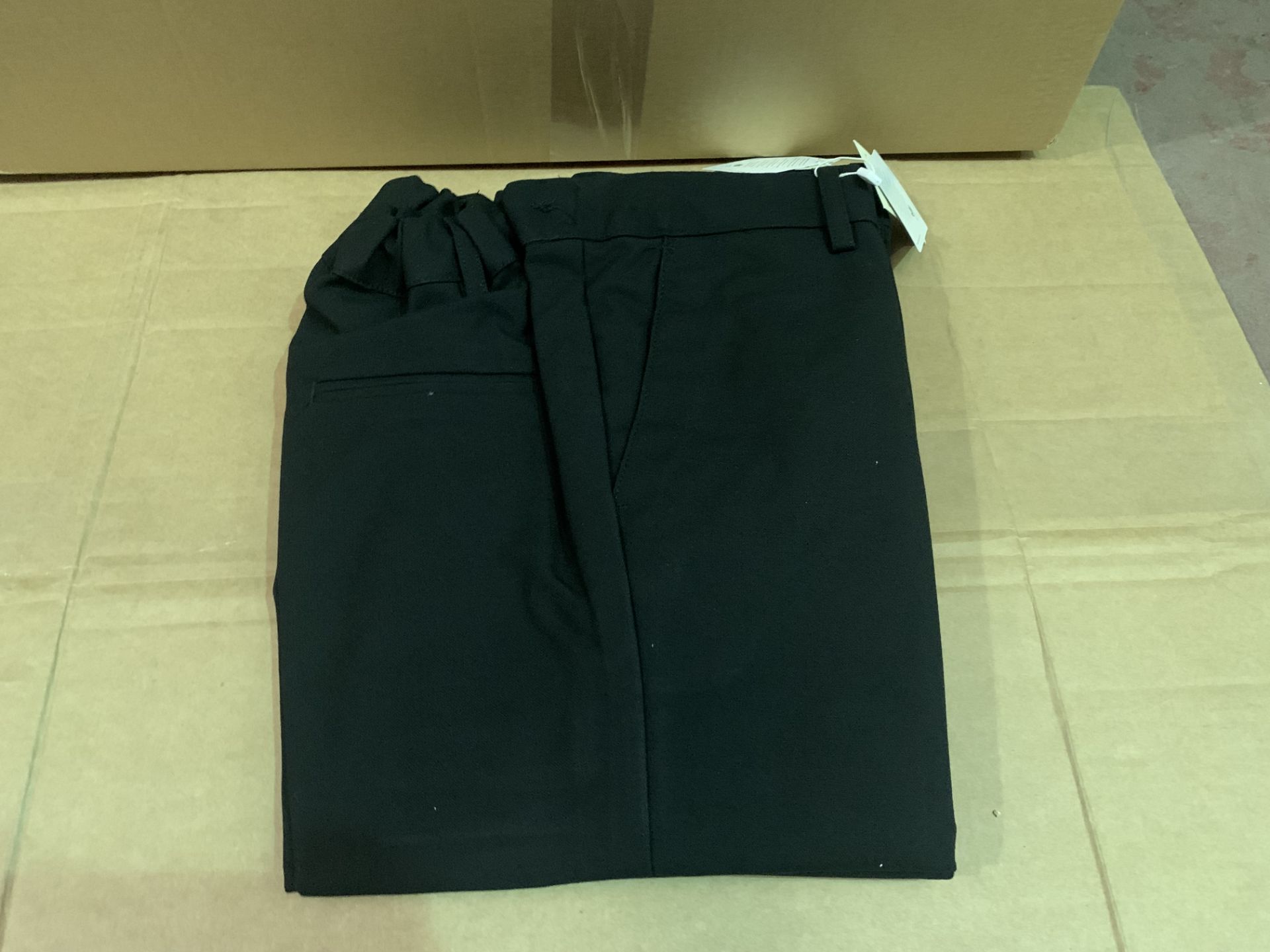 (NO VAT) 4 X BRAND NEW PACKS OF 2 GIRLS TROUSERS AGE 10-11