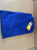 14 X BRAND NEW PORTWEST ROYAL BLUE LARGE STANDAR COATS