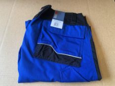 16 X BRAND NEW DICKIES PRO ROYAL BLUE/BLACK SHORTS SIZE 54/38/48