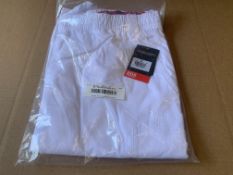 15 X BRAND NEW DICKIES MEDICAL WHITE MEDICAL UNIFORM TROUSERS SIZE M