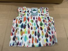 (NO VAT) 20 X BRAND NEW MULTI COLOURED TOPS AGE 2-3 YEARS