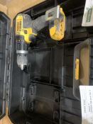 DEWALT DCD778D2T BRUSHED COMBI DRILL WITH CARRY CASE. BATTERY & CHARGER NOT INCLUDED. UNCHECKED