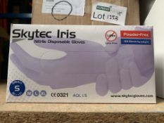 10 X PACKS OF 100 SKYTEC IRIS DISPOSABLE GLOVES