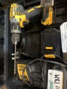 Dewalt 18V XR Brushless Combi Drill DCD796. COMES COMPLETE WITH 2 X BATTERIES, CHARGER & CARRY CASE.
