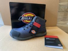 6 X BRAND NEW DICKIES LIBERTY GREY/BLUE WORK BOOTS SIZE 9