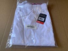 14 X BRAND NEW DICKIES MEDICAL WHITE MEDICAL UNIFORM TROUSERS SIZE XL