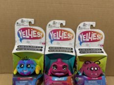 48 X BRAND NEW HASBRO ASSORTED YELLIES INTERACTIVE TOYS (MAY HAVE SOME BOX DAMAGE)
