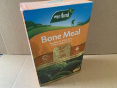 4 X BRAND NEW WESTLAND BONE MEAL 5KG NATURAL FEED FOR STRONGER ROOTS