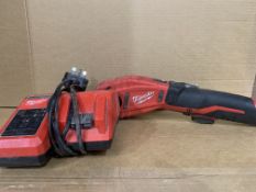 Milwaukee C12PC-201C 12V 2.0Ah Li-Ion RedLithium Cordless Pipe Cutter. COMES WITH CHARGER. UNCHECKED