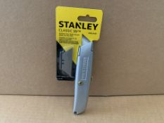 12 X BRAND NEW CLASSIC 99 STANLEY KNIVES WITH BLADE REPLACEMENTS