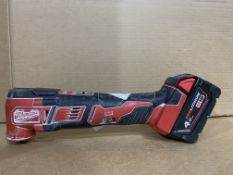 Milwaukee M18BMT-0 18V M18 Multi-Tool. COMES WITH BATTERY. UNCHECKED ITEM