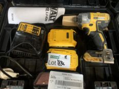DEWALT DCF787 18V LI-ION XR BRUSHLESS CORDLESS IMPACT DRIVER COMES COMPLETE WITH 2 X BATTERIES,