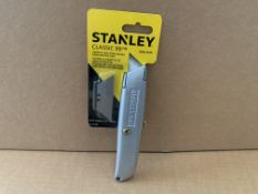 12 X BRAND NEW CLASSIC 99 STANLEY KNIVES WITH BLADE REPLACEMENTS