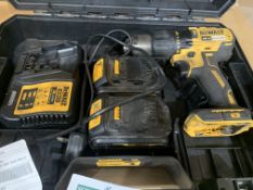 DEWALT DCD778M2T 4.0AH BRUSHLESS COMBI DRILL WITH 2 BATTERIES, CHARGER & CARRY CASE. UNCHECKED