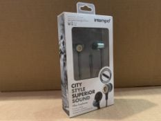 10 X BRAND NEW ITEMPO CITY SOUND SUPERIOR SOUND ALLOY EARPHONES