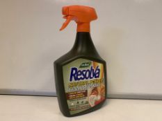 24 X NEW RESOLVA NATURAL POWER BUG & MILDEW CONTROL 1L