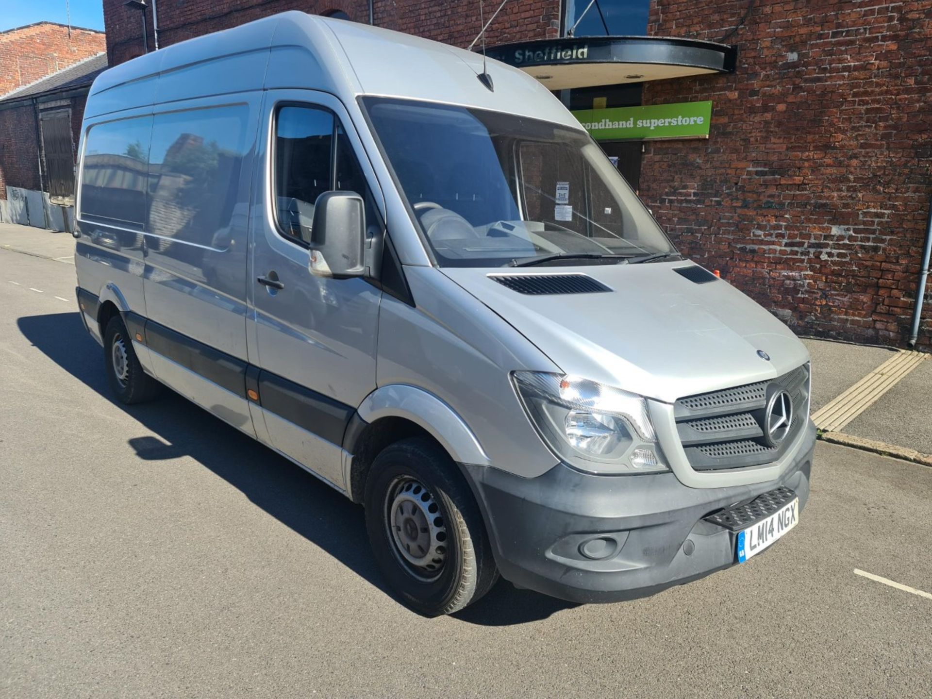 LM14NGX - 2014 MERCEDES BENZ SPRINTER 313CDI. SILVER. 109,583 MILES. MOT valid until 25 January