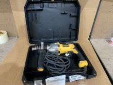 DEWALT SILVER BULLET 1300W 127MM DIAMOND DRILL 230V. WITH CARRY CASE. UNCHECKED