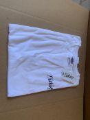 9 X BRAND NEW DICKIES LUCAS T SHIRT WHITE SIZE 4XL