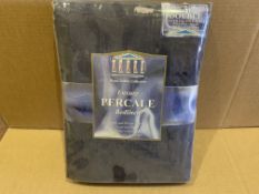 10 X BRAND NEW ROYAL SULTAN COLLECTION LUXURY PERCALE DOUBLE FITTED VALANCE SHEETS