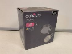 36 X NEW BOXED COLOURS MAGEIA LED SPOTLIGHTS