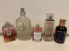 5 X PERFUMES/AFTERSHAVE 80-100% FULL INCLUDING KATE SPADE, CALVIN KLEIN, TED BAKER ETC (1359/8)