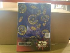 12 X BRAND NEW STAR WARS SINGLE FITTED VALANCE SHEETS (998/8)