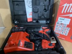 MILWAUKEE M18 CBLPD-402C 18V 4.0AH LI-ION REDLITHIUM BRUSHLESS CORDLESS COMBI DRILL COMES WITH 1 X