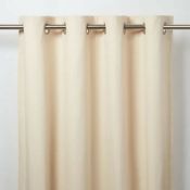 16 X BRAND NEW PACKAGED TAOWA CURTAIN - BEIGE - SIZE: 140 x 260CM (1169/8)