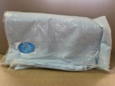 24 X BRAND NEW BLUE SINGLE DUVET SETS (1086/8)