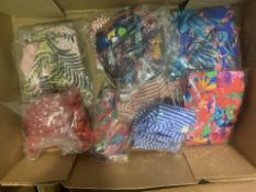 10 X BRAND NEW INDIVIDUALLY PACKAGED UNDERWEAR/SWIMWEAR IN VARIOUS STYLES AND SIZES (BRANDS MAY