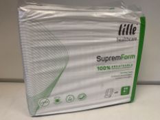 80 X BRAND NEW LILLE HEALTHCARE SUPREM FORM SUPER PLUS INCONTINENCE PADS (4 X PACKS OF 20) (326/8)