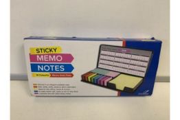 40 X NEW PACKAGED POWERFUL STICKY MEMO NOTES SETS (1477/8)