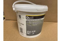 20 X 3.5KG TUBS OF DIALLREADY MIX MULTIPURPOSE WALL PAPER ADHESIVE (1490/8)