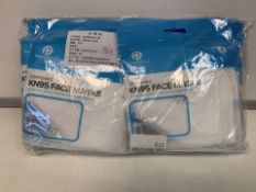 200 x NEW PACKAGED KN95 FACE MASKS (417/8)