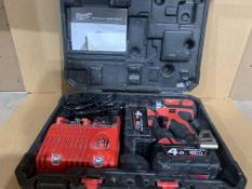 Milwaukee M18FPD-402B Percussion Combi Drill 18V 2 x 4.0Ah Li-ion Batteries. WITH 2 X BATTERIES,