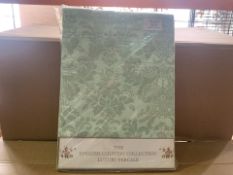 11 X BRAND NEW THE ENGLISH COUNTRY COLLECTION LUXURY PERCALE CURTAINS WITH TIE BACKS 168 X 137CM (