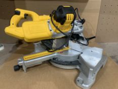 DEWALT DWS773-GB 216MM ELECTRIC SINGLE-BEVEL SLIDING COMPOUND MITRE SAW 240V. UNCHECKED