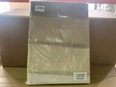 10 X BRAND NEW NATURAL CHOCOLATE CURTAINS 170 X 136CM (947/8)