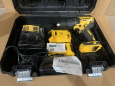 DEWALT DCD778D2T-SFGB 18V 2.0AH LI-ION XR BRUSHLESS CORDLESS COMBI DRILL WITH 2 X BATTERIES, CHARGER