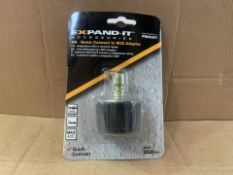 100 X BRAND NEW EXPAND IT PWA307 QUICK CONNECT TO M22 PRESSURE WASHER ADAPTOR MAX 250 BAR (39/8)