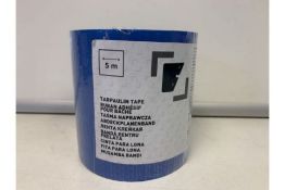 80 X BRAND NEW ROLLS OF 5M TARPAULIN TAPE (1535/8)