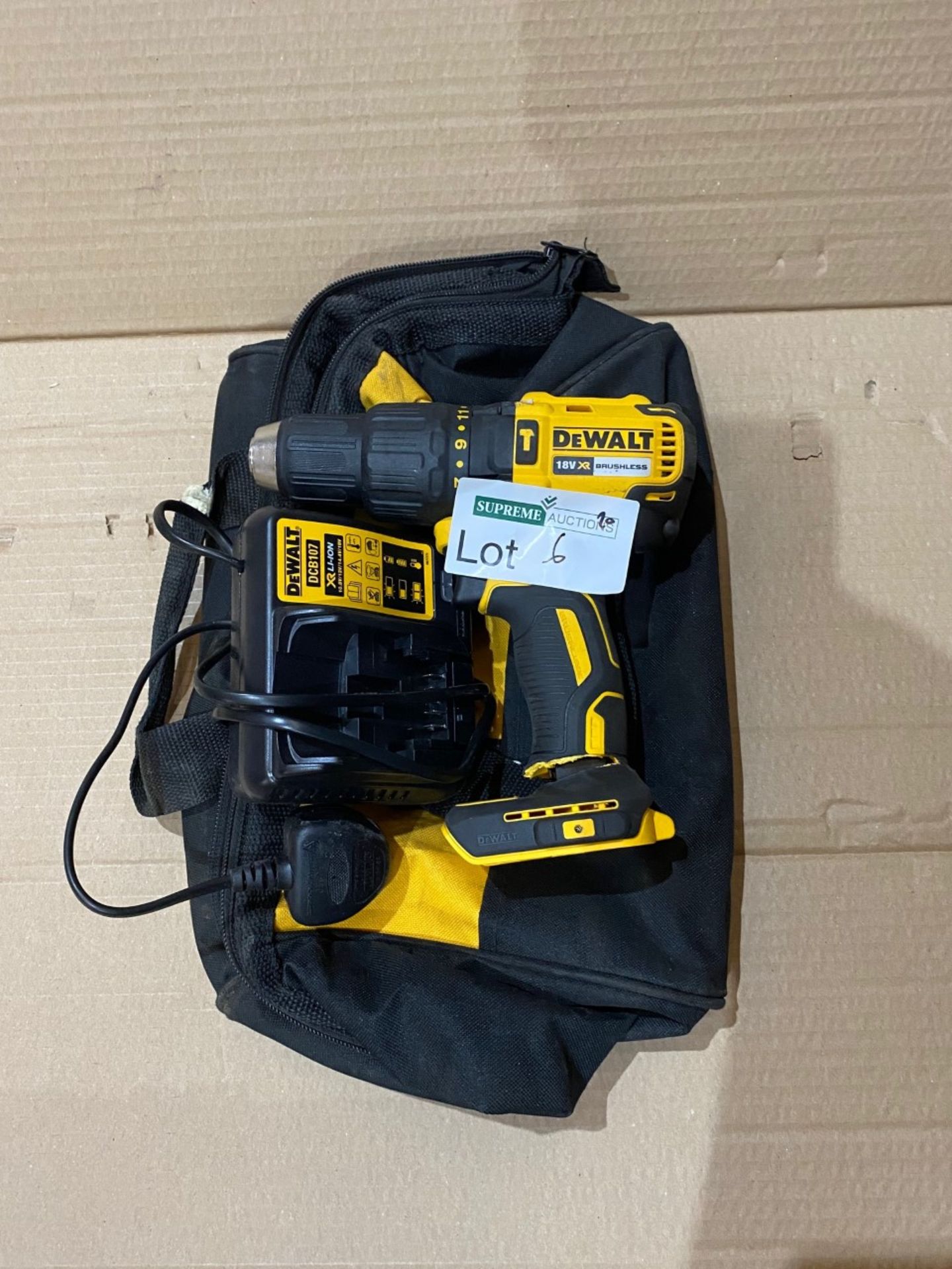 DEWALT DCF787D2T-SFGB 18V 2.0AH LI-ION XR BRUSHLESS CORDLESS IMPACT DRIVER. COMES WITH BATTERY,