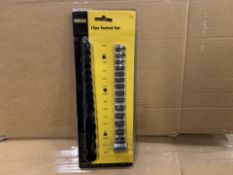 24 X BRAND NEW ROSSTOOLS 15 PIECE SOCKET SETS (1678/15)