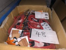 48 X BRAND NEW LUGGAE STRAPS IN VARIOUS SIZES (1308/15)