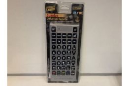 20 X NEW PACKAGED ENZO JUMBO UNIVERSAL REMOTE CONTROLS (458/15)