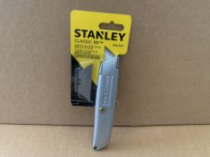 12 X BRAND NEW CLASSIC 99 STANLEY KNIVES WITH BLADE REPLACEMENTS (1291/15)