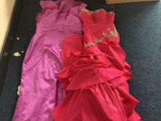 3 X VARIOUS BRAND NEW HIGH END PROM DRESSES IN VARIOUS STYLES AND SIZES (793/15)